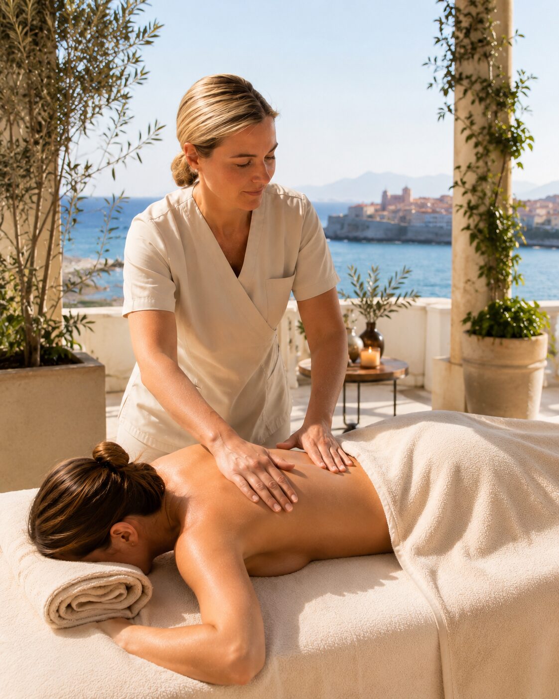 Massage Antibes bien-être Aux Cinq Sens